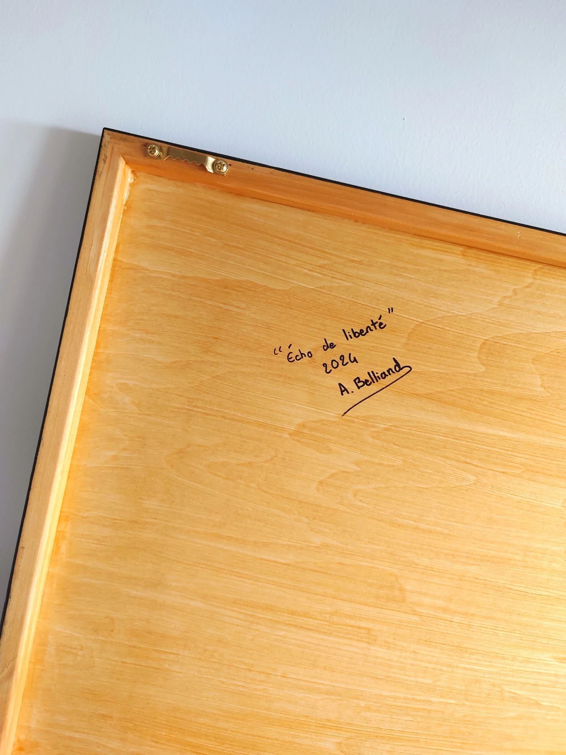 Grande peinture murale tropicale et exotique oiseau tropical perroquet ara ararauna